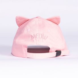 Boné Infantil Menina 4 a 10 Anos Gatinho Marmelada - Rosa