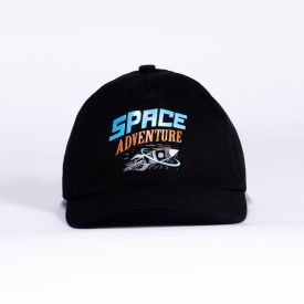 Boné Infantil Menino 4 a 10 Anos Hot Dog - Preto