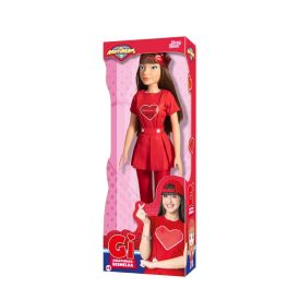 Boneca Gi Aventureira Novabrink - 1243