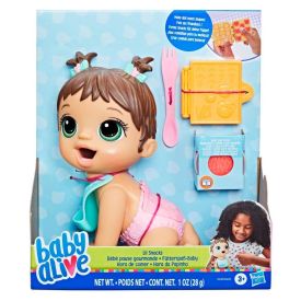 Boneca Baby Alive Hora Da Papinha Morena Hasbro - F2618