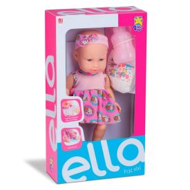 Boneca Ella Faz Xixi Divertoys - 8165