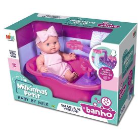 Boneca Milkinhas Petit Banho Milk Brinquedos - 425