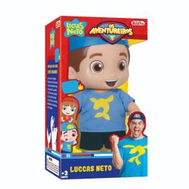 Boneco Aventureiro Azul Lucas Neto Novabrink - 1240