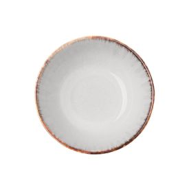 Bowl De Cerâmica Linear Lyor 680 Ml - Branco