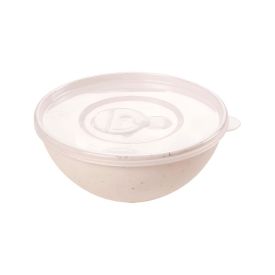 Bowl Gourmet Com Tampa Plasútil 240 Ml - Marmorizado