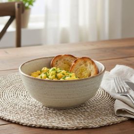 Bowl Naturalle Cerâmica Havan Casa 590Ml - Bege Brilhoso