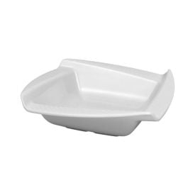 Bowl Quadrado Melamina Diamond Havan Casa 600Ml - Branco