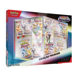 Box Pokémon Coleção Premium Evoluções Prismáticas - Copag