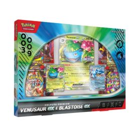 Box Pokémon Venusaur Ex E Blastoise Ex Coleção Premium - Copag