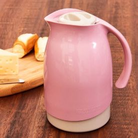 Bule Térmico De Plástico Cuidar Sanremo 700 Ml - Rosa