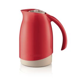 Bule Térmico De Plástico Cuidar Sanremo 700 Ml - Vermelho