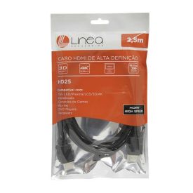 Cabo para Conexão HDMI 2.5M 3D/4K Linea HD25 - DIVERSOS