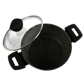 Caçarola De Alumínio E Revestimento Em Granito Ibiza Havan Casa 2,1 L - Preto
