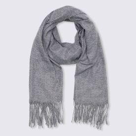 Cachecol Echarpe Feminino Tamanho Único Patrícia Foster - CINZA MESCLA U