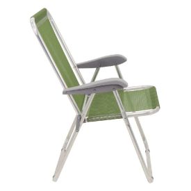 Cadeira De Praia Alumínio Master Creta Tramontina - Oliva