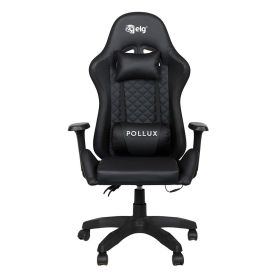 Cadeira Gamer Rgb Pollux Com Apoio Cervical Elg Braço 3D