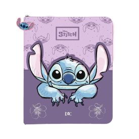 Caderno Argolado Universitário Stitch Dac - 48 Folhas
