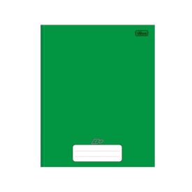 Caderno 1 Matéria Costurado Verde Mais 96 Folhas Tilibra - 116793
