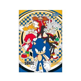 Caderno Brochura Costurado Capa Dura 1/4 Sonic 80 Folhas Tilibra - Sortido