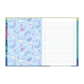 Caderno Brochura Capa Dura 1/4 Stitch 80 Folhas Foroni - Sortido