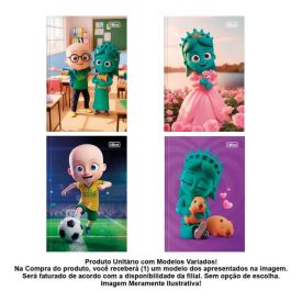 Caderno Universit&aacute;rio Brochura Havan 96 Folhas Tilibra - Sortido