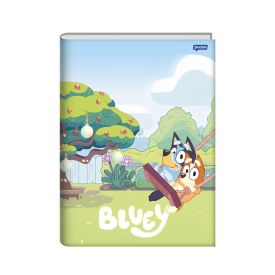 Caderno Brochura Costurado 1/4 Bluey 80 Folhas Jandaia - Sortido 