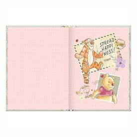 Caderno Capa Dura College Pooh 80 Folhas Tilibra - Sortido