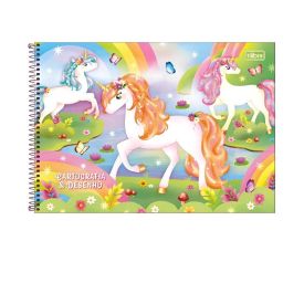 Caderno Cartografia e Desenho Capa Dura Blink 80 Folhas Tilibra - Sortido 