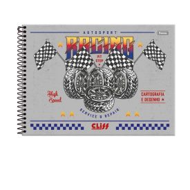 Caderno Cartografia e Desenho Capa Dura Cliff 80 Folhas Foroni - Sortido 