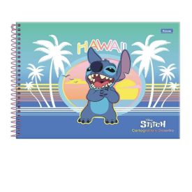 Caderno De Desenho Stitch 80 Folhas Foroni - Sortido