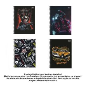 Caderno Universitário Espiral Havan 96 Folhas Tilibra - Produto sortido