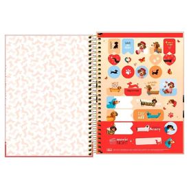 Caderno Espiral Capa Dura 1/4 Brownie 80 Folhas Tilibra - Sortido
