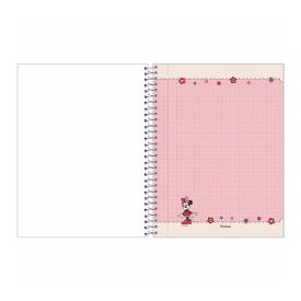 Caderno Espiral Colegial Papel de Carta Minnie 80 Folhas Foroni - Sortido