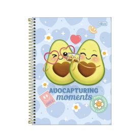 Caderno Universitário Espiral Abacute 160 Folhas Tilibra - Sortido