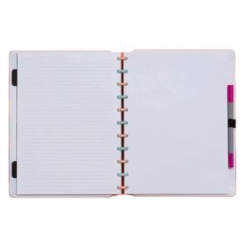 Caderno Inteligente Grande Arco-Íris 80 Folhas - Colorido