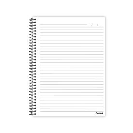 Caderno Universitário Capa Dura Espiral Neymar Jr 80 Folhas Credeal - Sortido