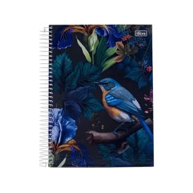 Caderno Universitário Espiral 10 Matérias 200 Folhas Tilibra - Sortido