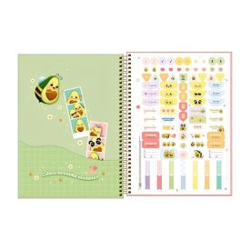 Caderno Universitário Espiral Abacute 80 Folhas Tilibra - Sortido