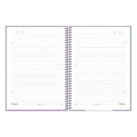 Caderno Universitário Espiral Capa Dura Axolove 160 Folhas Foroni - Sortido
