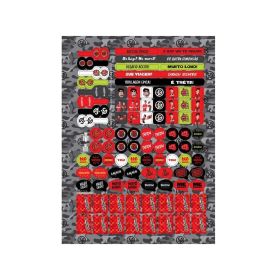 Caderno Universitário Espiral Enaldinho 80 Folhas Jandaia - Sortido