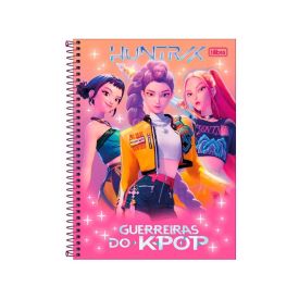 Caderno Universitário Espiral Guerreiras do K-Pop 80 Folhas Tilibra - Sortido
