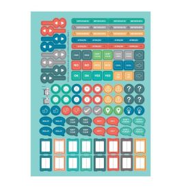 Caderno Universitário Espiral Player 80 Folhas Jandaia - Sortido