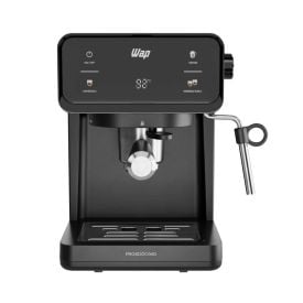Cafeteira Espresso Digital WAP compatível com Café em Pó e Cápsula