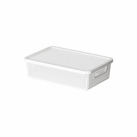 Caixa Organizadora Com Tampa Linea Paramount 2,8 Litros - Branco