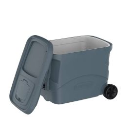 Caixa Térmica Tropical Soprano Com Rodas 50 Litros - Cinza