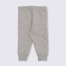 Calça de Bebê Moletom Básico Felpado Yoyo Baby Mescla Medio