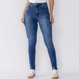 Calça Jeans Skinny Feminina Básica Boby Blues Azul Claro