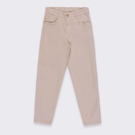 Calça Mom Infantil Menina 12 a 16 Anos Marmelada
