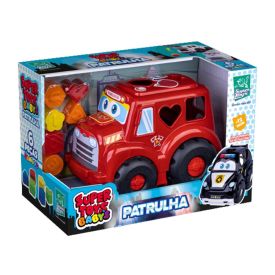 Caminhão Bombeiro Educativo Patrulha Baby Super Toys - Vermelho