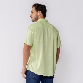 Camisa Linho Masculina Manga Curta Thing Lima